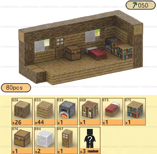 Block.craft™ - Woodland Cabin