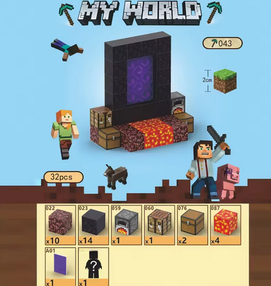 Block.Craft™ Portal Set